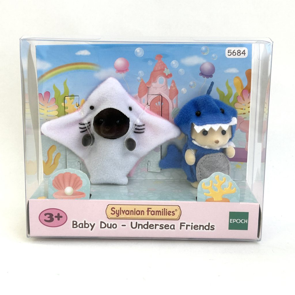 Undersea Friends Pair Shark Ray 5684 Sylvanian Families Calico Critters