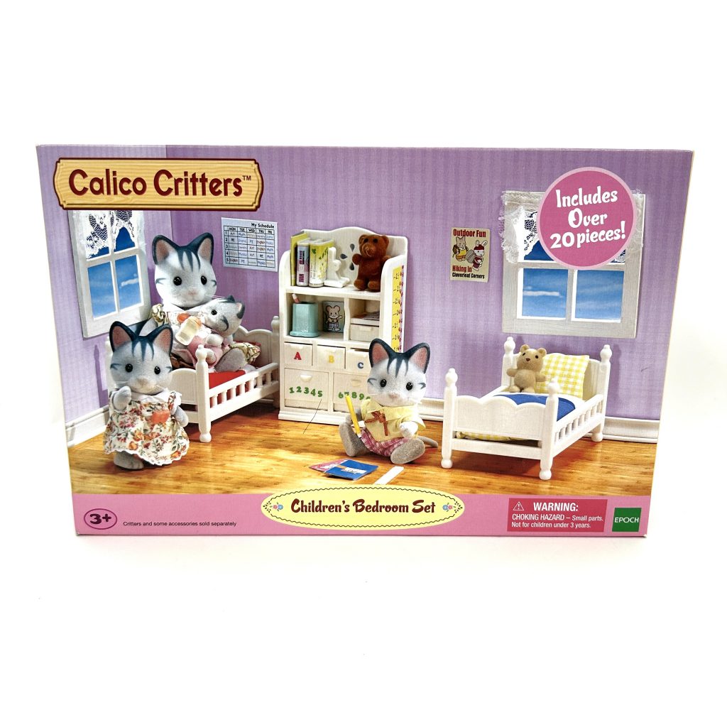 Children's Bedroom Set CC2441 عائلات سيلفانيان كاليكو كريترز