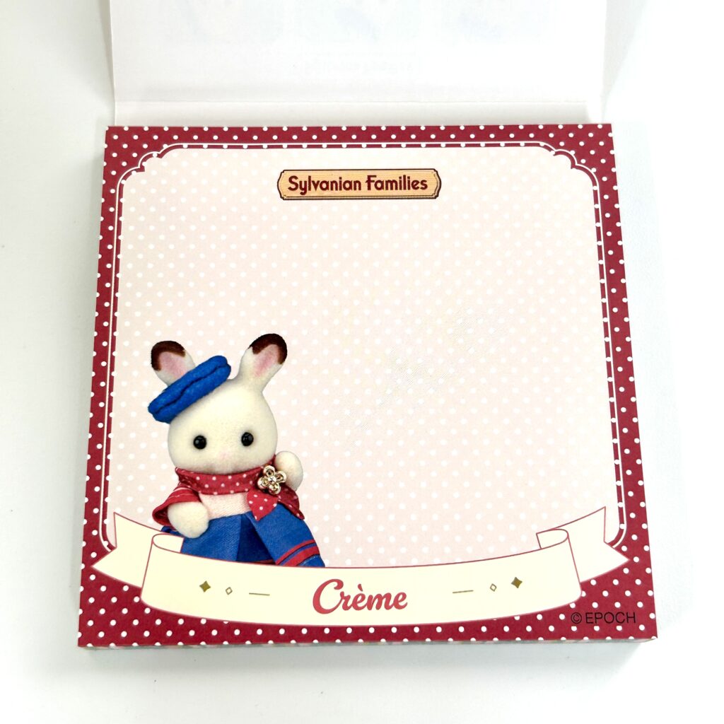 Foreset Baby Concierge Memo Pad Sylvanian Families Calico Critters
