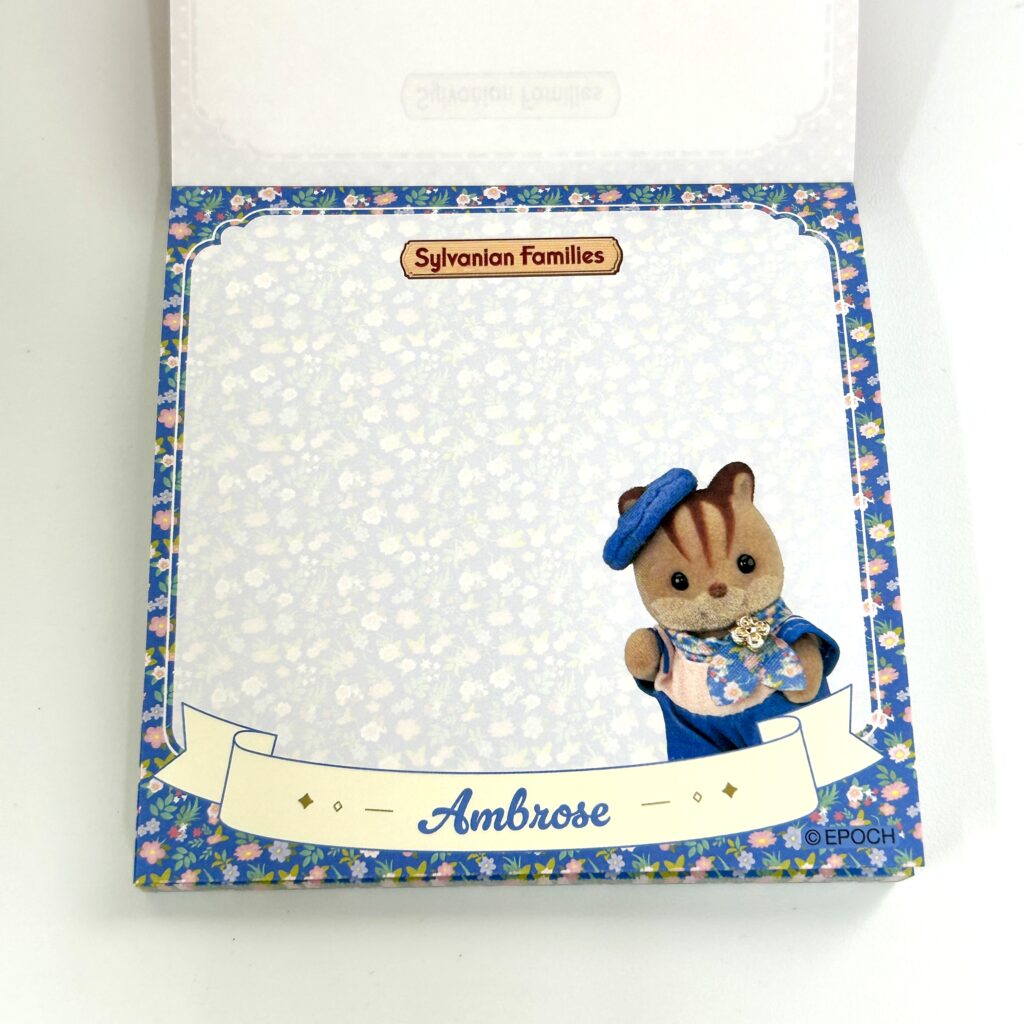 Bloc-notes Baby Concierge Foreset Sylvanian Families Calico Critters