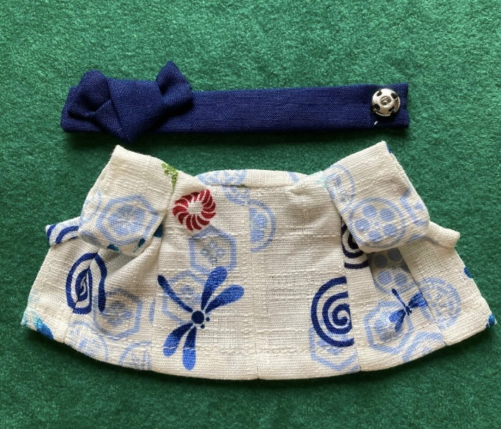 Yukata à motif libellule pour frère fait main
