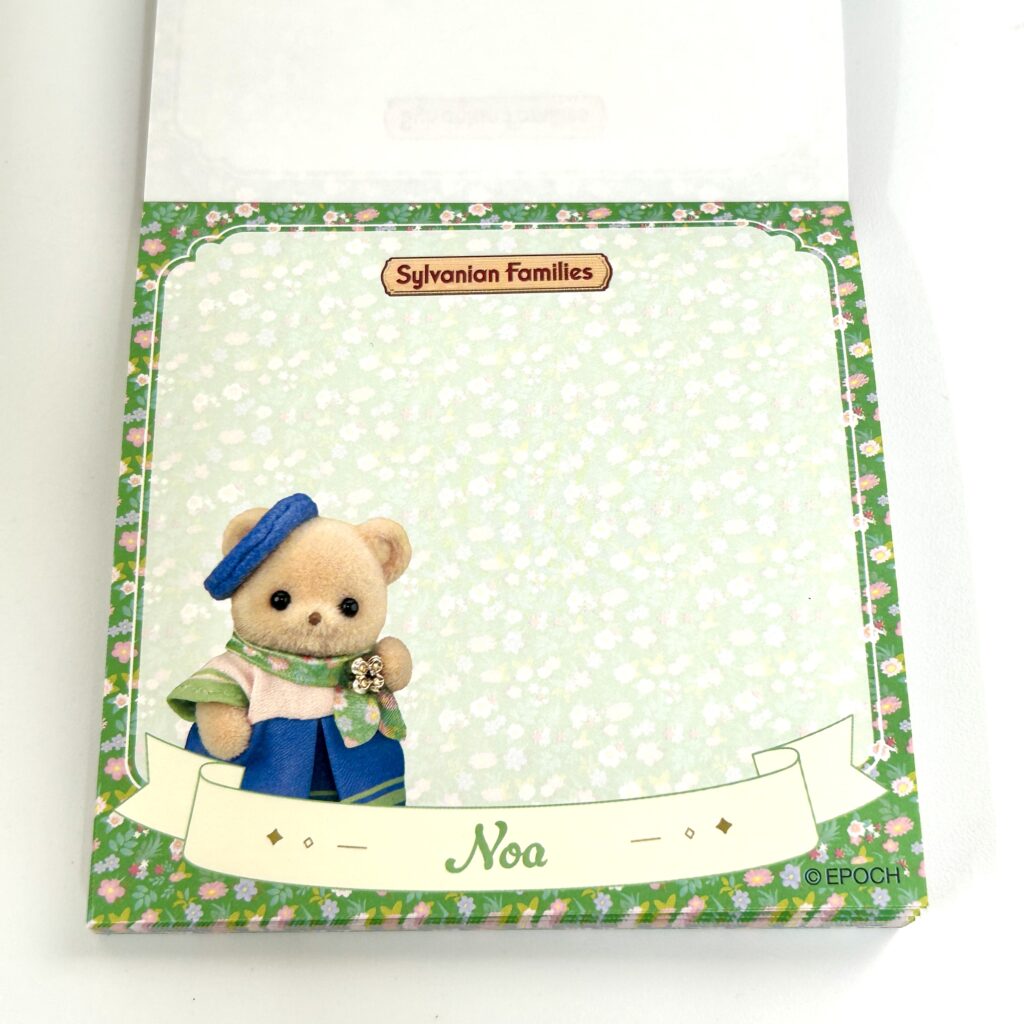 Foreset Baby Concierge Memo Pad Sylvanian Families Calico Critters