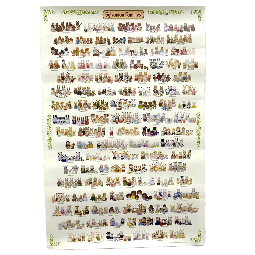 Sylvanian Families Premium Poster 2023 Sylvanian Families Calico Critters