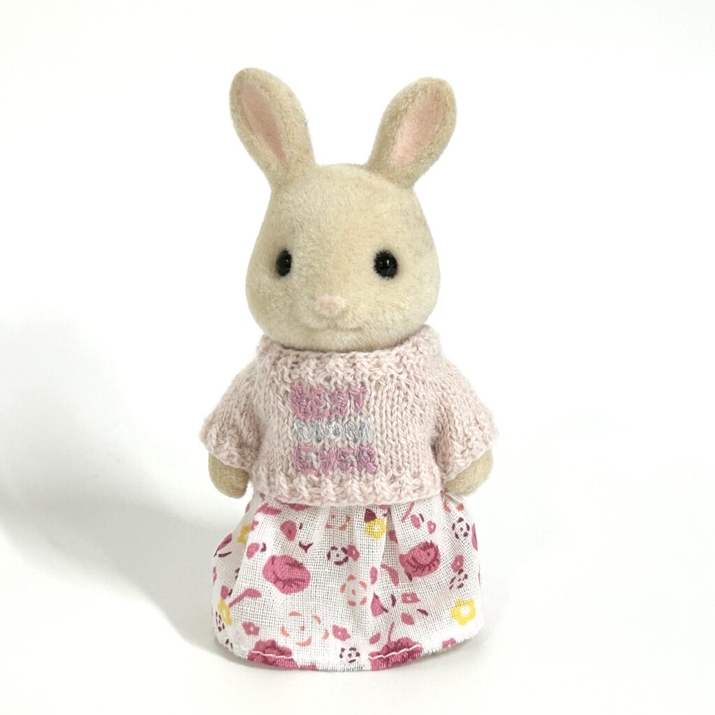 Pink One-Piece Dress and Pink Sweater A Handmade