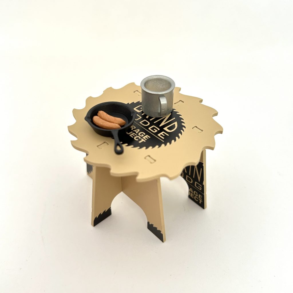 Ensemble complet de camping solo miniature Collection Capsule Jouet KENELE