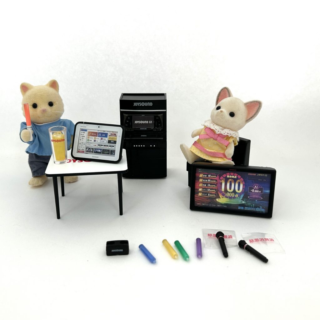 Miniature Collection Karaoke Joysound Complete Set Capsule Toy KENELE