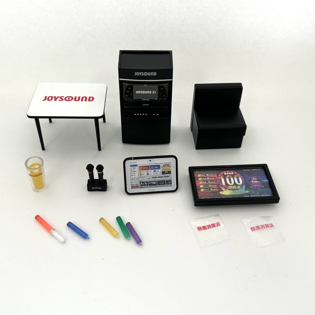 Miniature Collection Karaoke Joysound Complete Set Capsule Toy KENELE