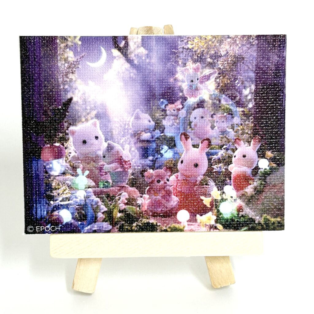 Mini Canvas 40th Anniversary Exhibition Design 4 Sylvanian Families Calico Critters