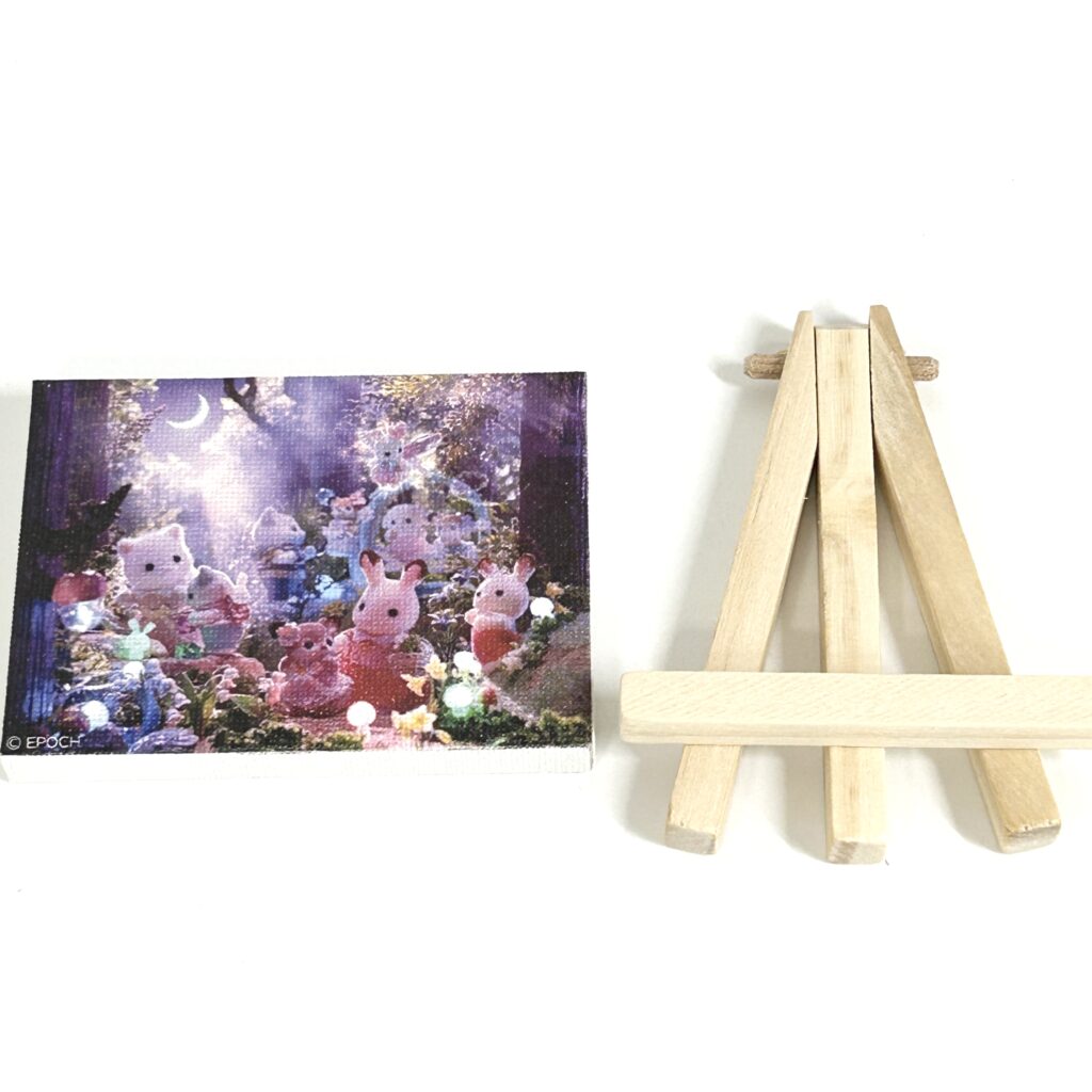 Mini Canvas 40th Anniversary Exhibition Design 4 Sylvanian Families Calico Critters