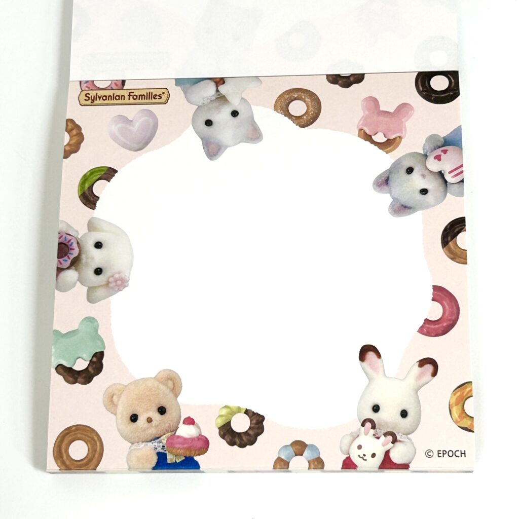 سلسلة Dip Dip Donuts: دفتر ملاحظات دونات من Sylvanian Families Calico Critters