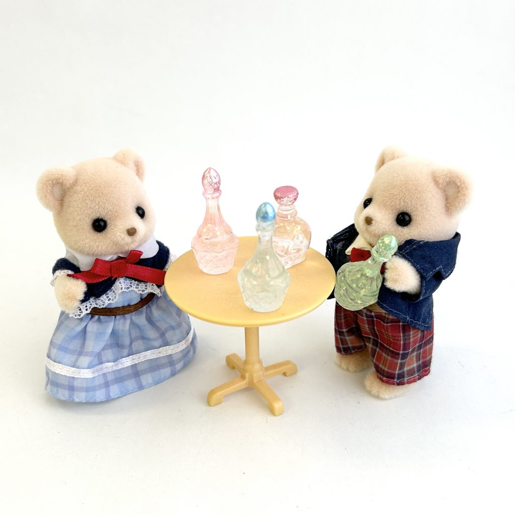 Set of 5 Liquor Bottles