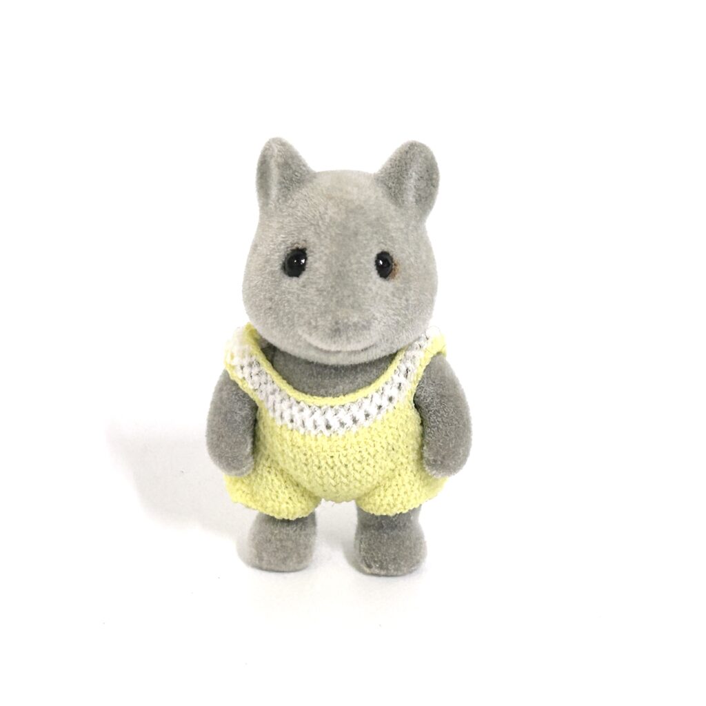 used Ratón gris vintage bebé Sylvanian Families Calico Critters