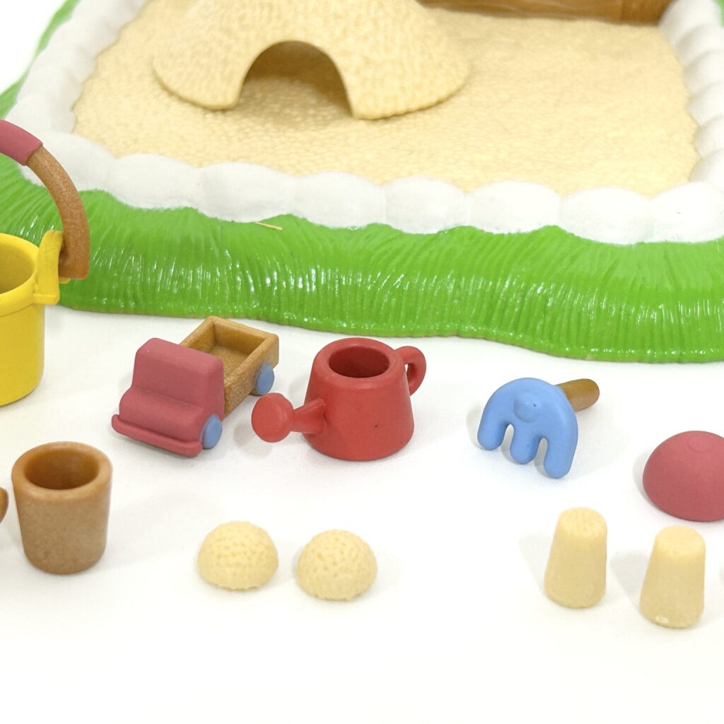 used أدوات صندوق الرمل القديمة للأطفال 1997 KO-33 Sylvanian Families Calico Critters
