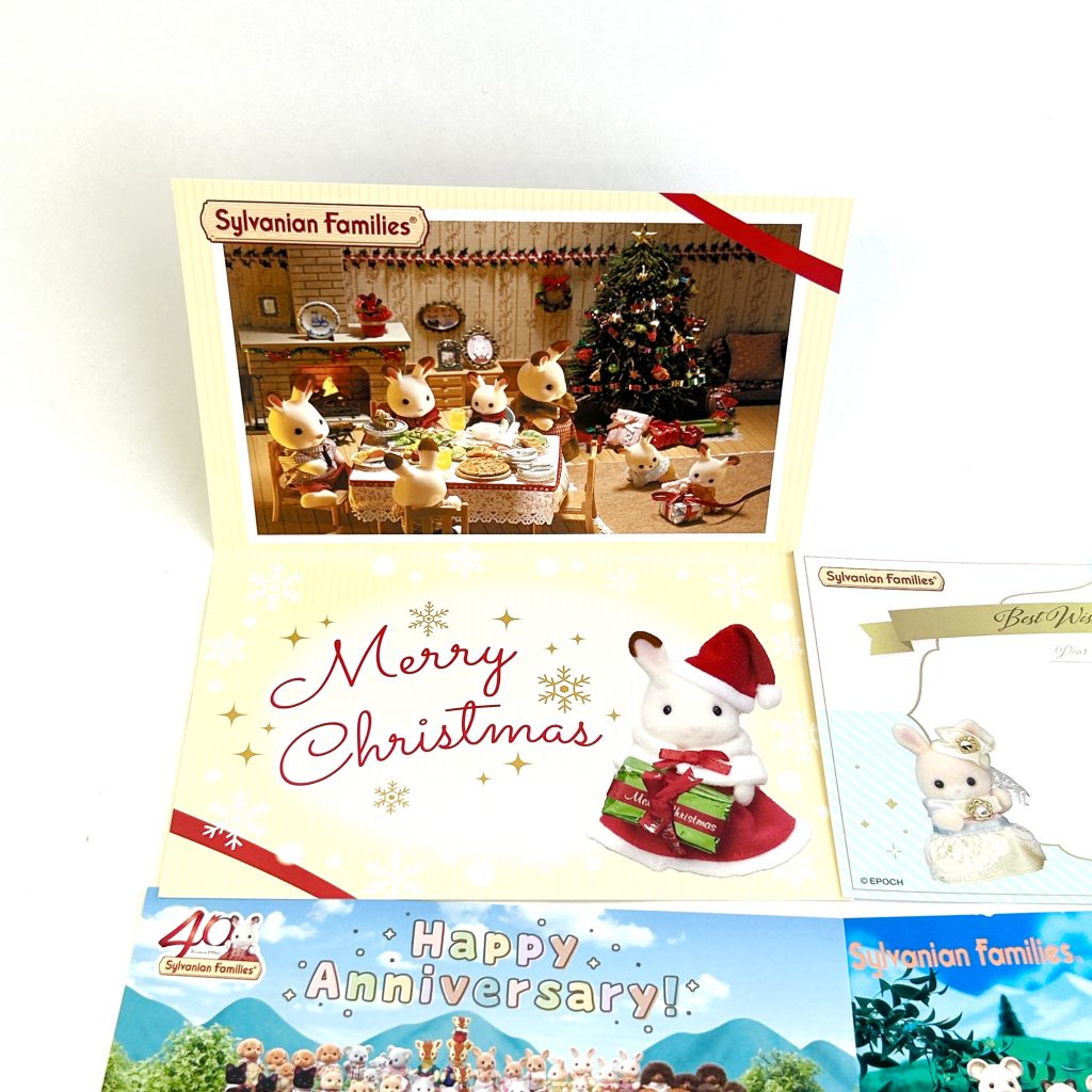 Postcard Set A Sylvanian Families Calico Critters