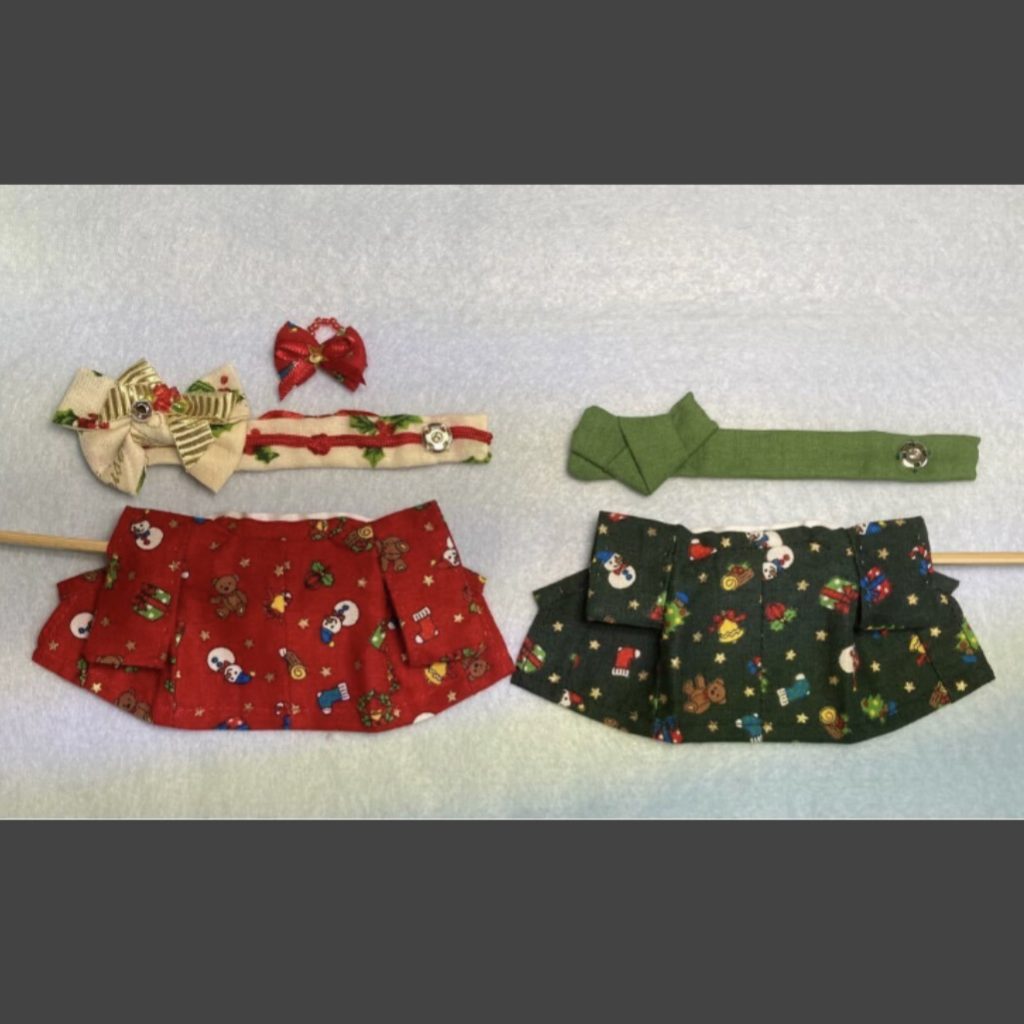 PATRÓN NAVIDEÑO KIMONO PARA PADRES Calico Clitters Sylvanian Families