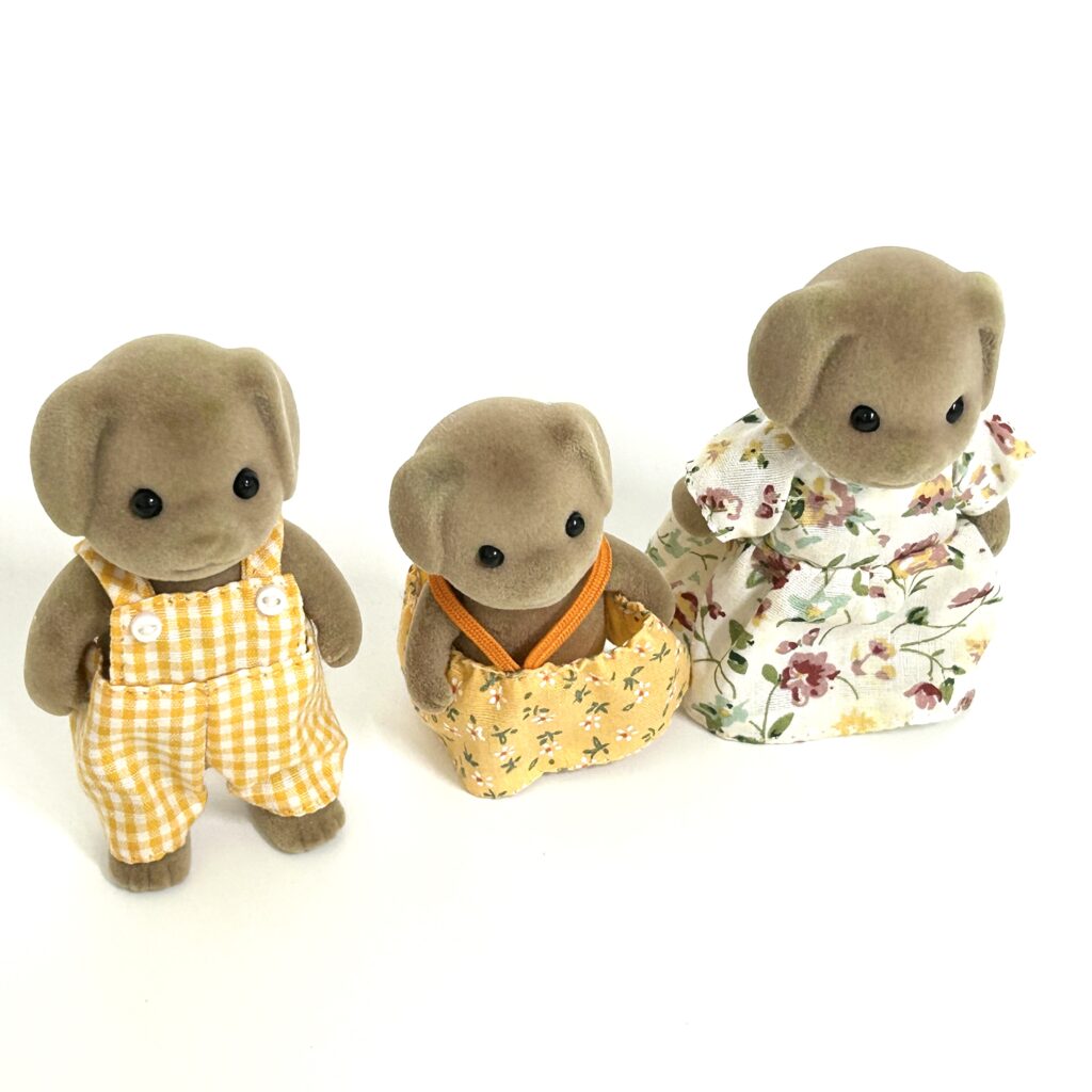 Famille de chiens d'occasion Sylvanian Families Calico Critters