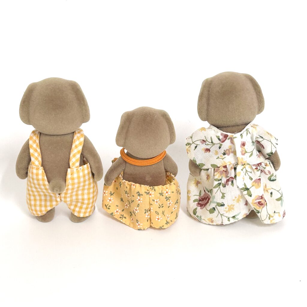 Famille de chiens d'occasion Sylvanian Families Calico Critters