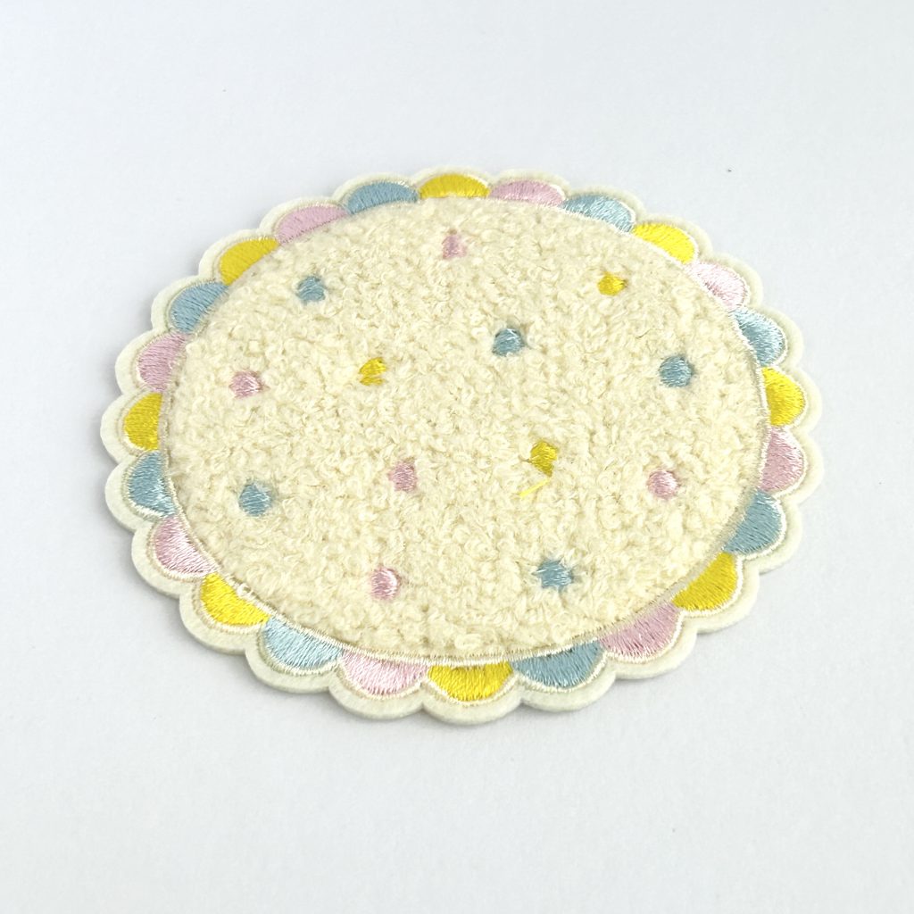 Miniature Round Rug White Seria