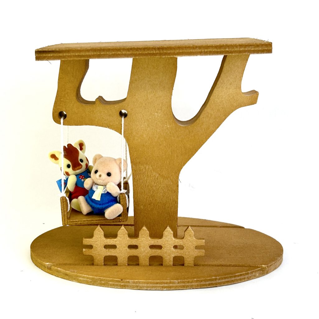 Wooden Interior Display Stand Tree Natural Kitchen