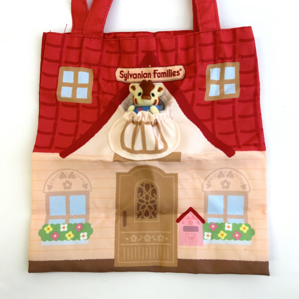 Outing Pouch and Tote Bag Small House Tote Bag 185mm × 180mm Sylvanian Families Calico Critters