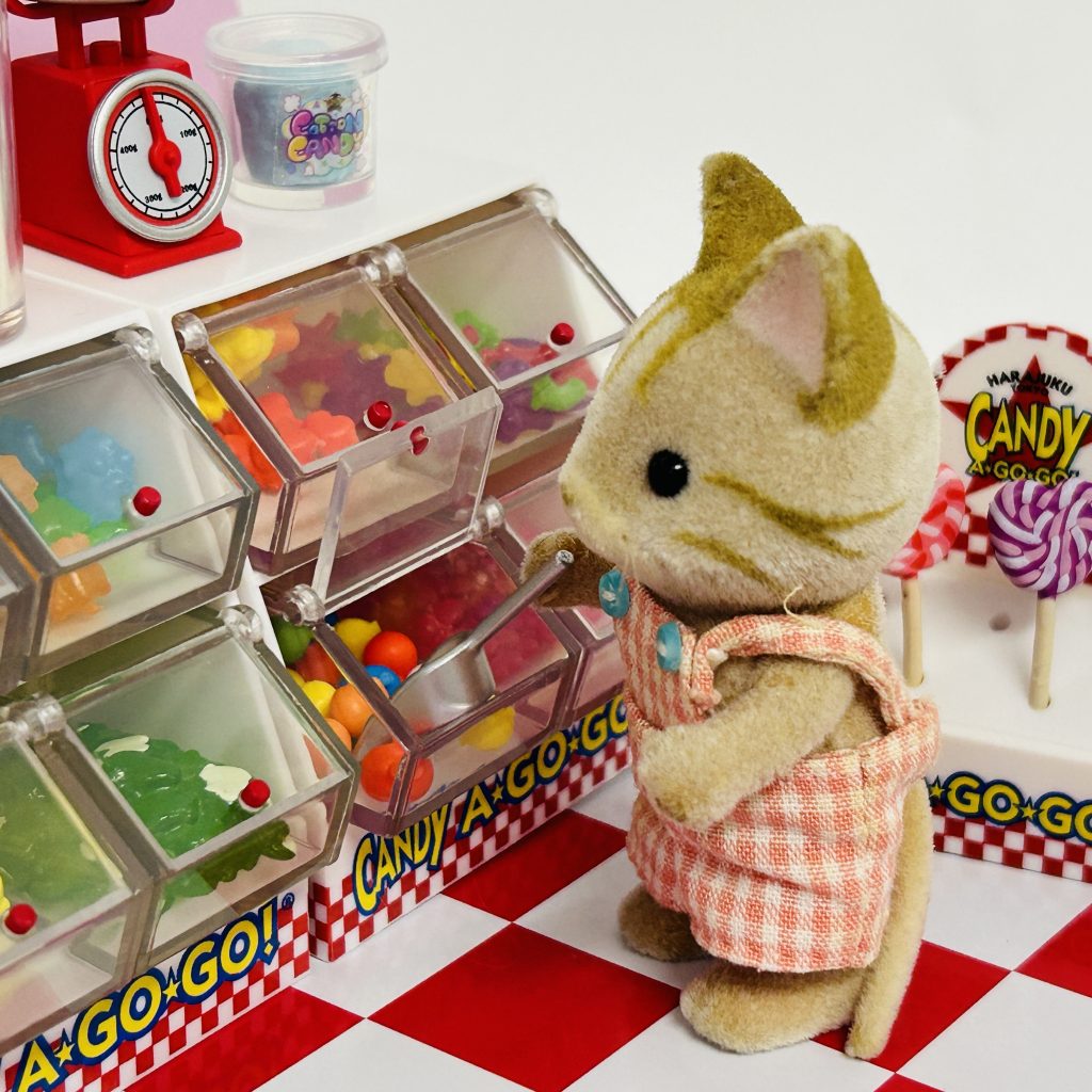 Harajuku Tokyo Candy A Go Go ! 4 Jelly Beans 2024 Re-ment