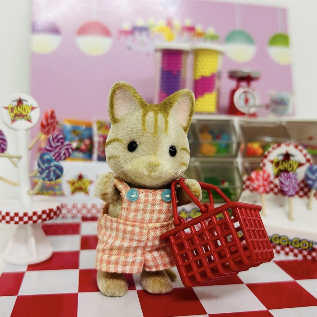 Harajuku Tokyo Candy A Go Go! 5 ضفدع علكة 2024 Re-ment