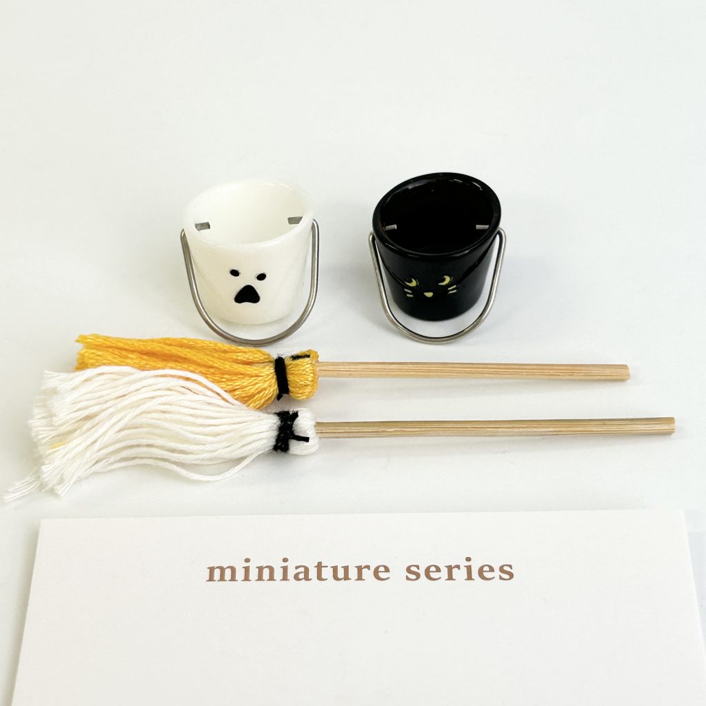 Miniature Set de Serpillière et Seau Halloween Cuisine Naturelle