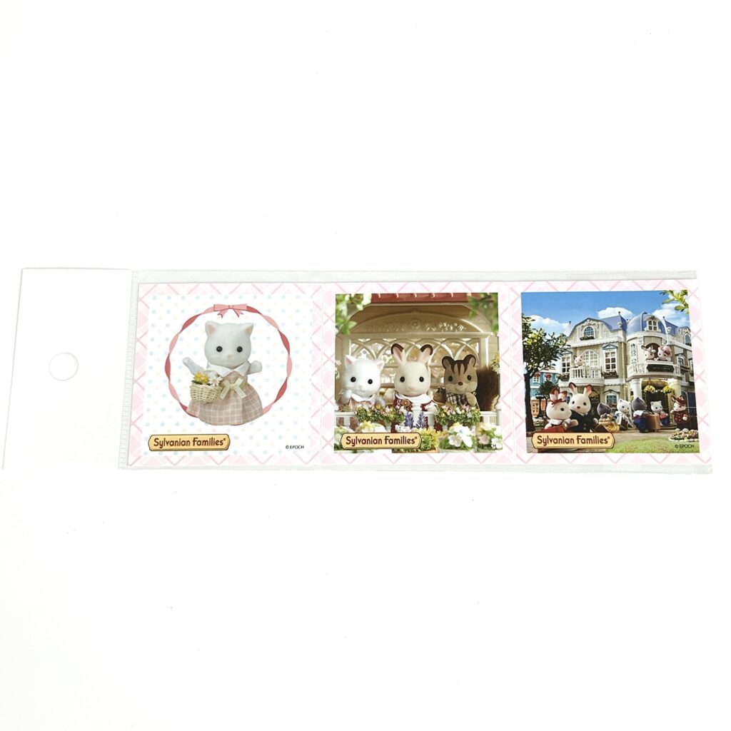 Photo Chips Persian Cat Girl 40th Anniversary Exhibition Sylvanian Families Calico Critters