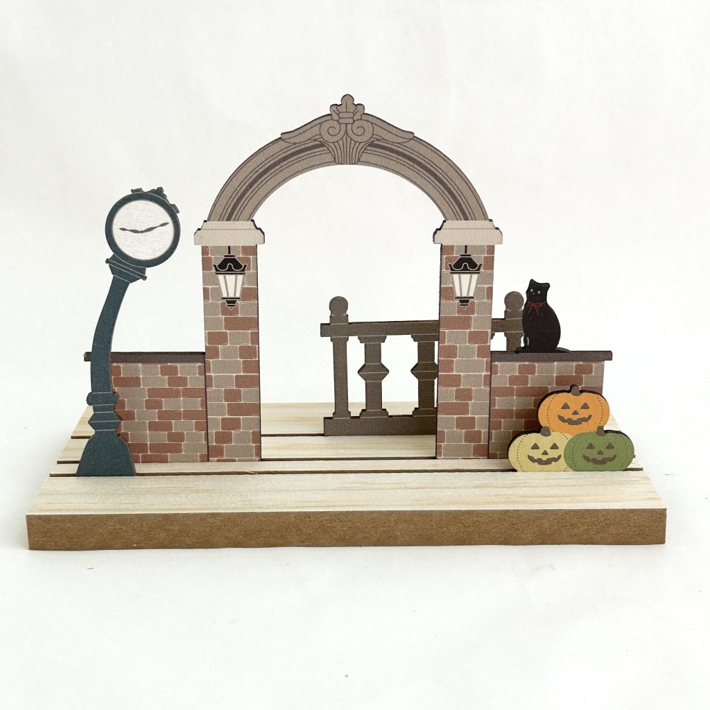 Wooden Stand Board – Wonder Academia Halloween Natural Kitchen