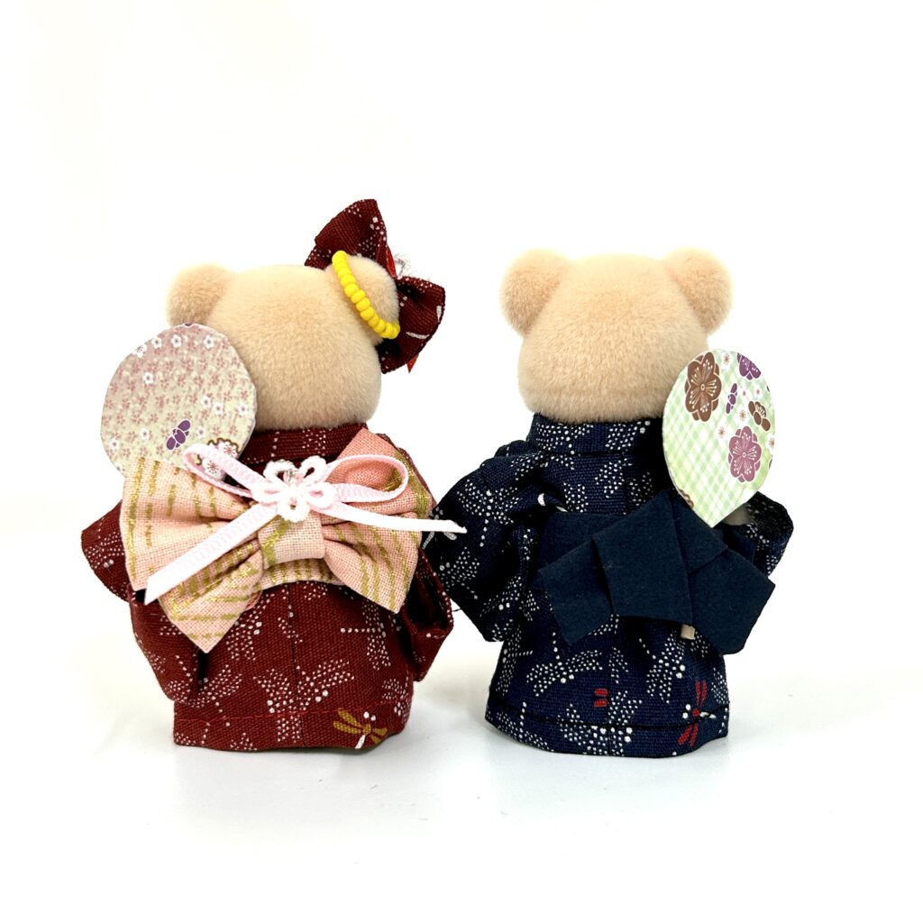 Father and Mother Yukata Set Handmade