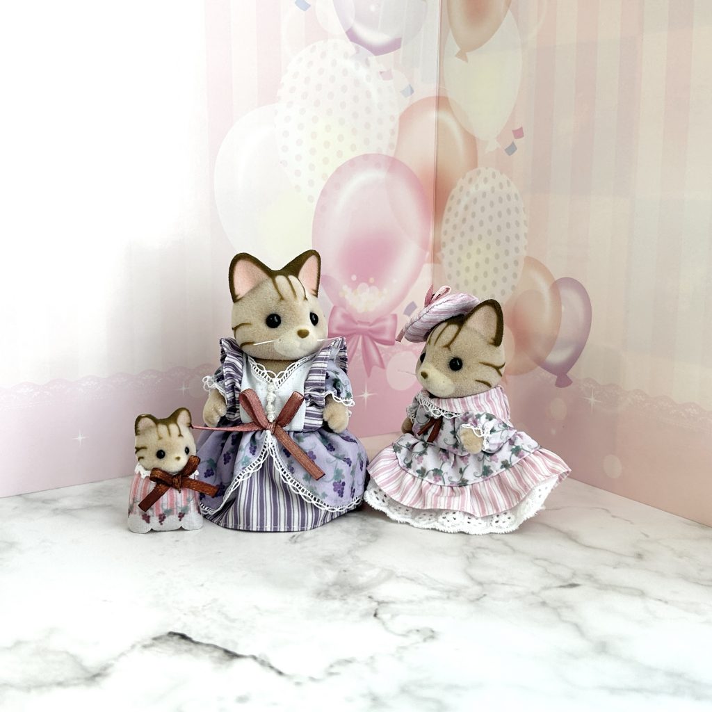 Double-Sided Background Board B4 Size Dreamy Cute Party Room Seria