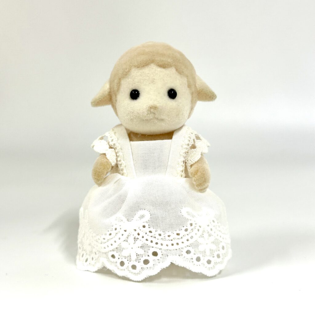 Mother Summer White Dress Handmade