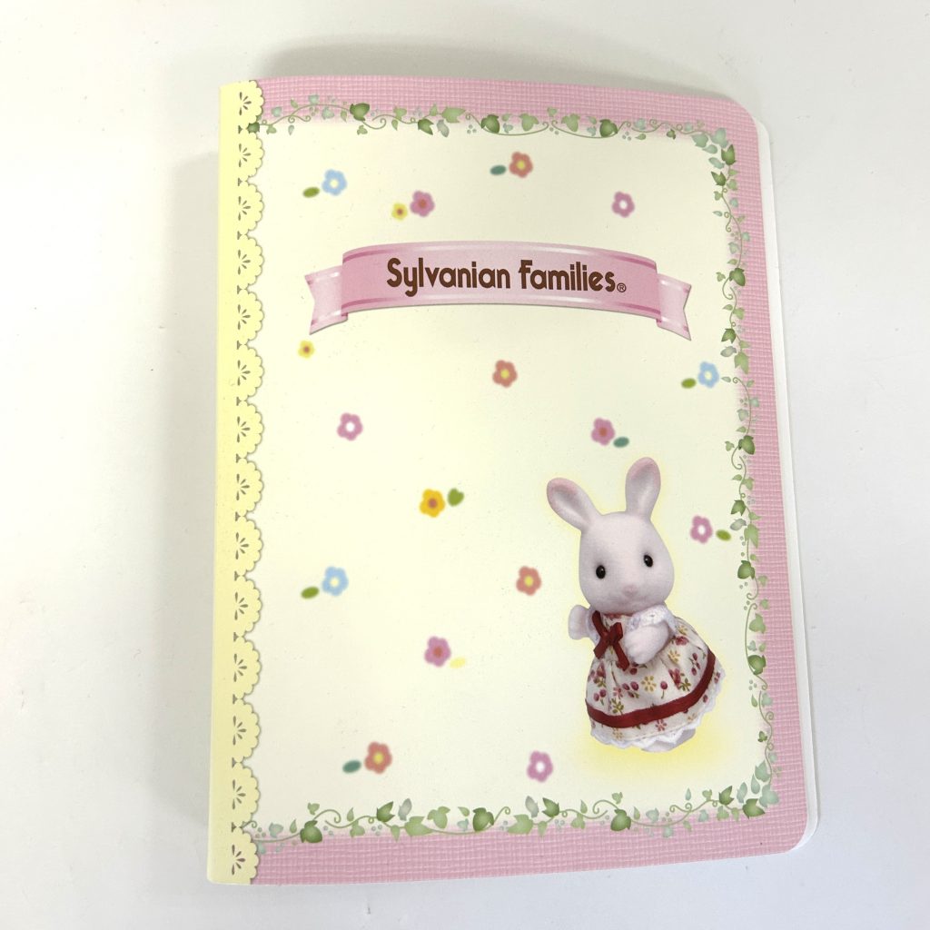 Pocket Folder Pink Strawberry Rabbit Girl Sylvanian Families Calico Critters