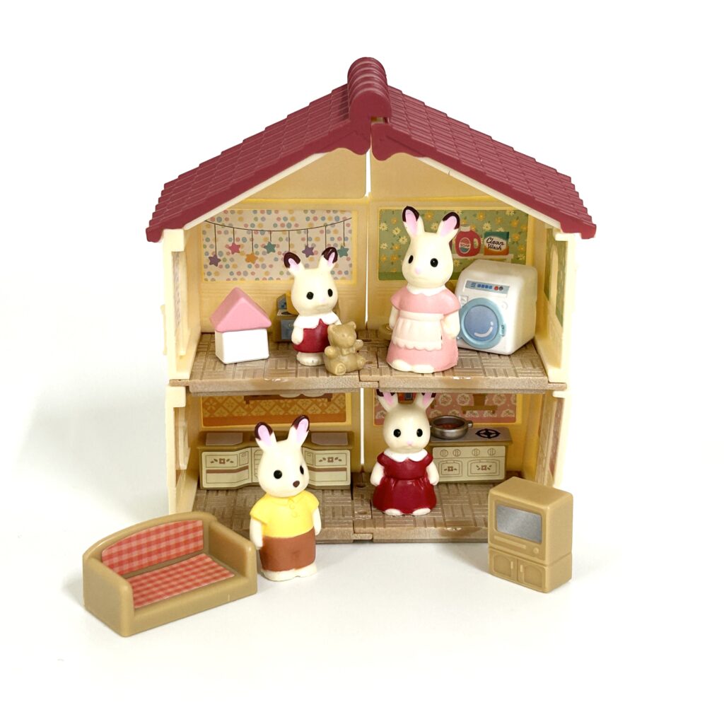Capsule Toy Large Room in the Forest All 4 type set 2026 Sylvanian Families Calico Critters