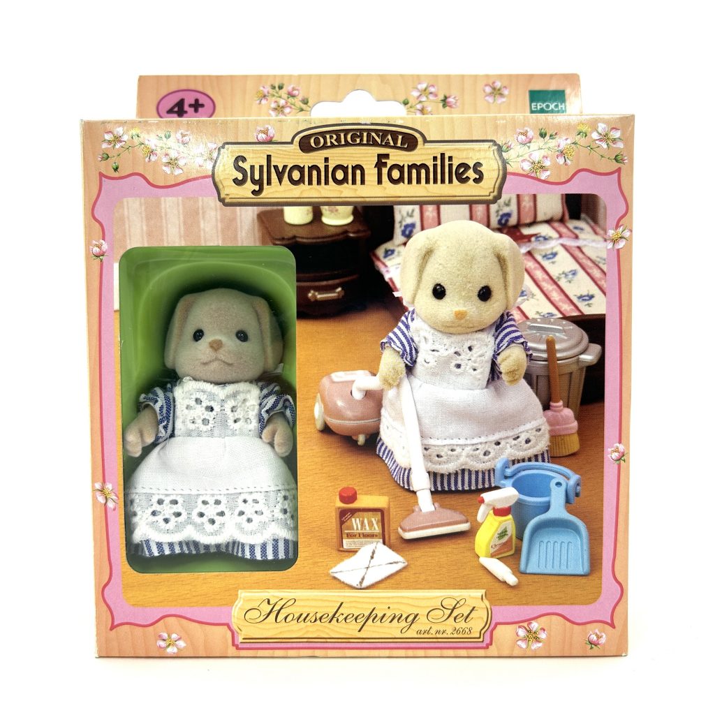 [Used] HOUSEKEEPING SET 2668 Epoch Sylvanian Families Calico Critters