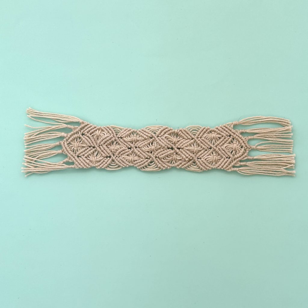 HANDMADE MACRAME TABLE RUNNER Japan Does not apply