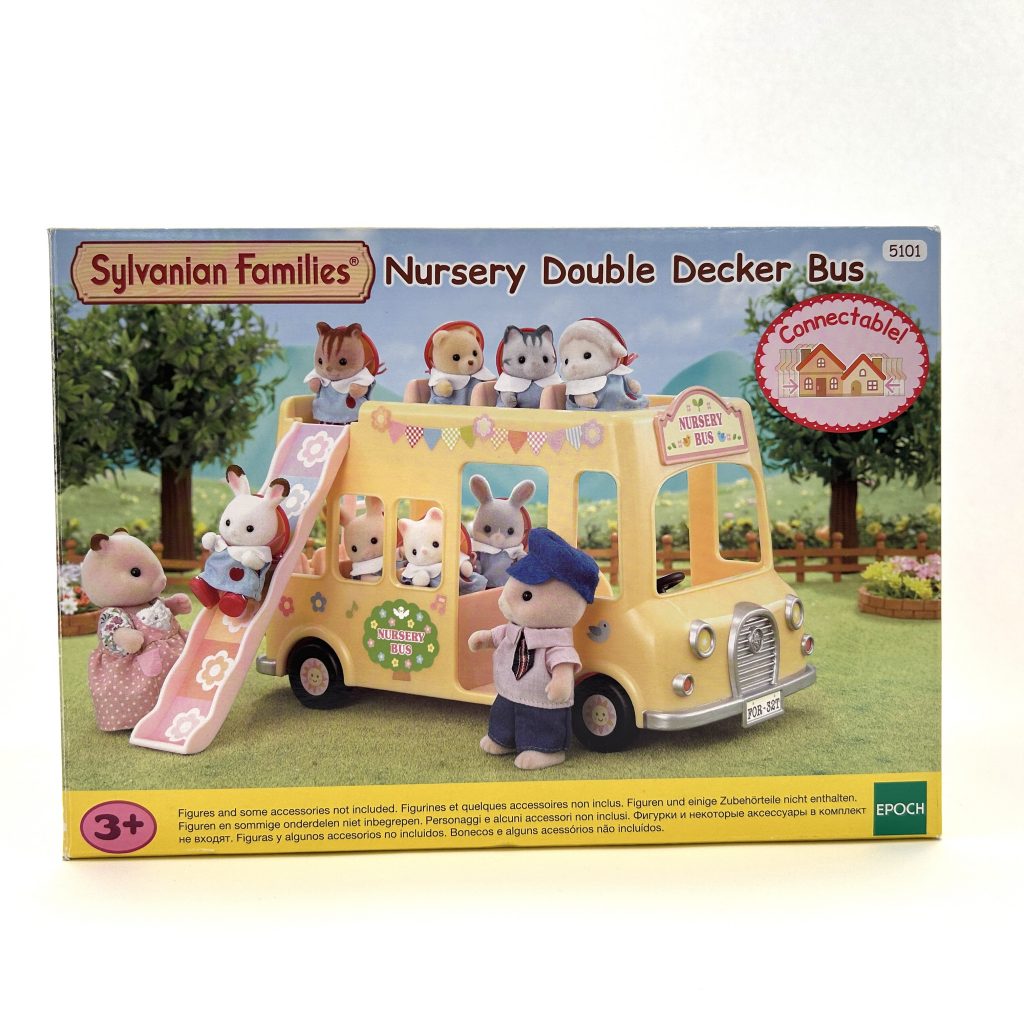 Bus à impériale pour crèche 5101 Familles Sylvanian Calico Critters
