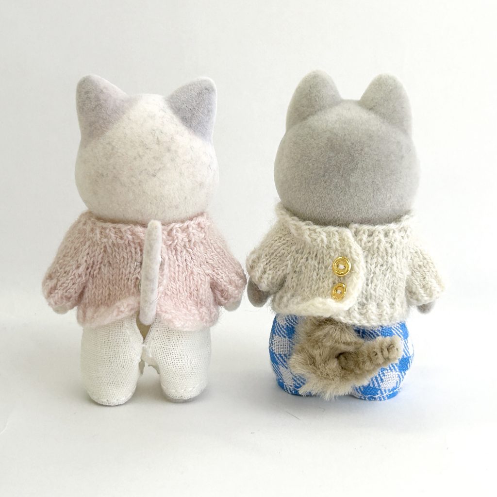Aran Ensemble Pull Tricoté Main D