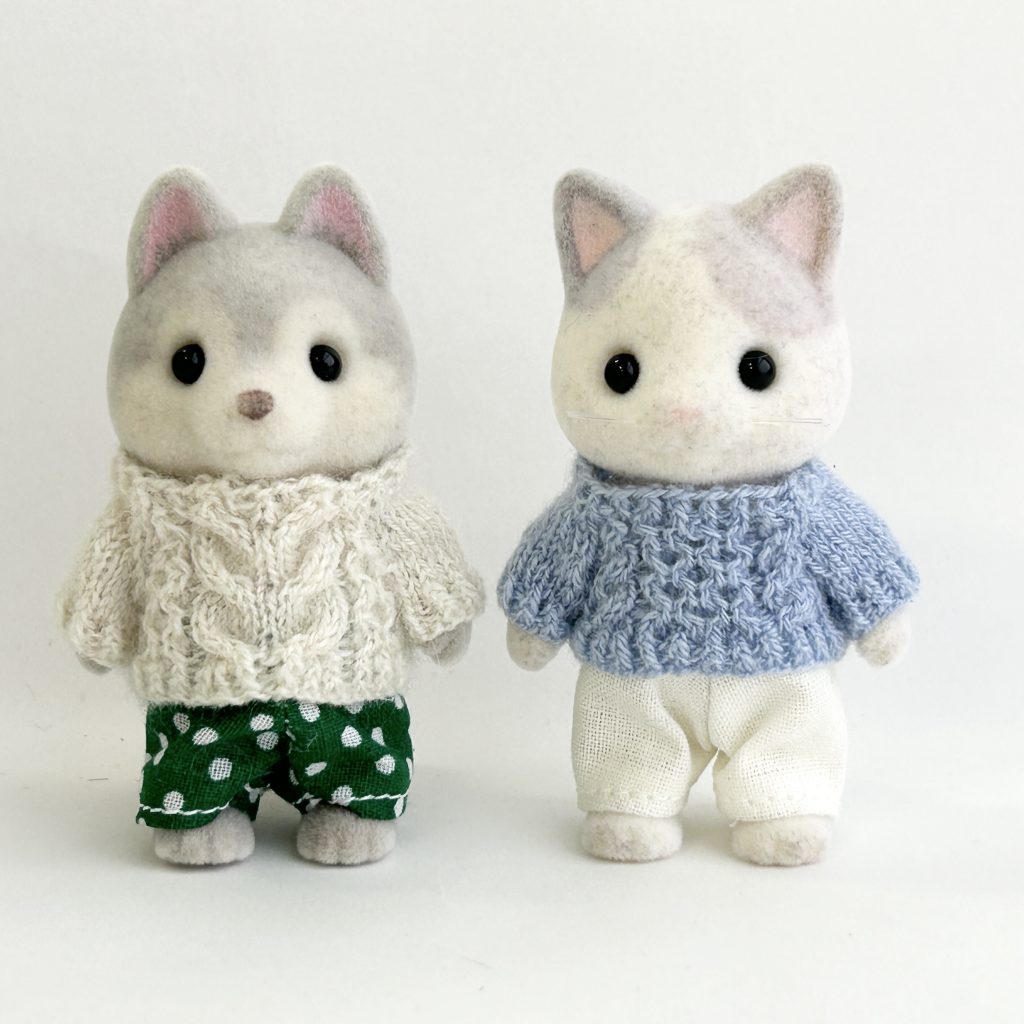 Aran Sweater Set B fait main