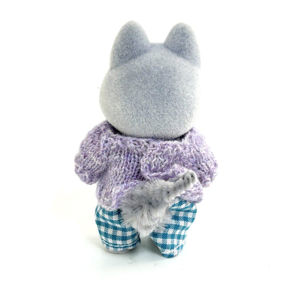 Purple Cat Sweater Handmade
