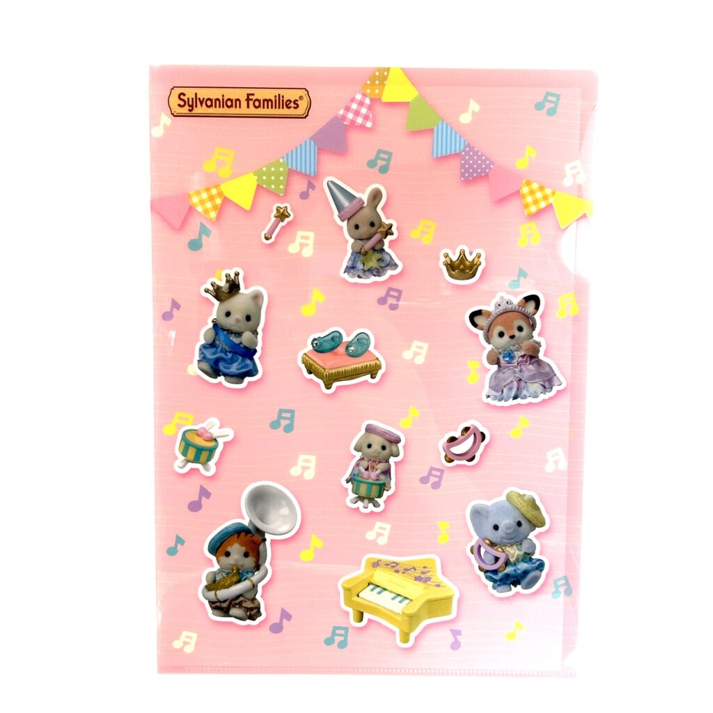 A4 Clear Folder Recital Sylvanian Families Calico Critters