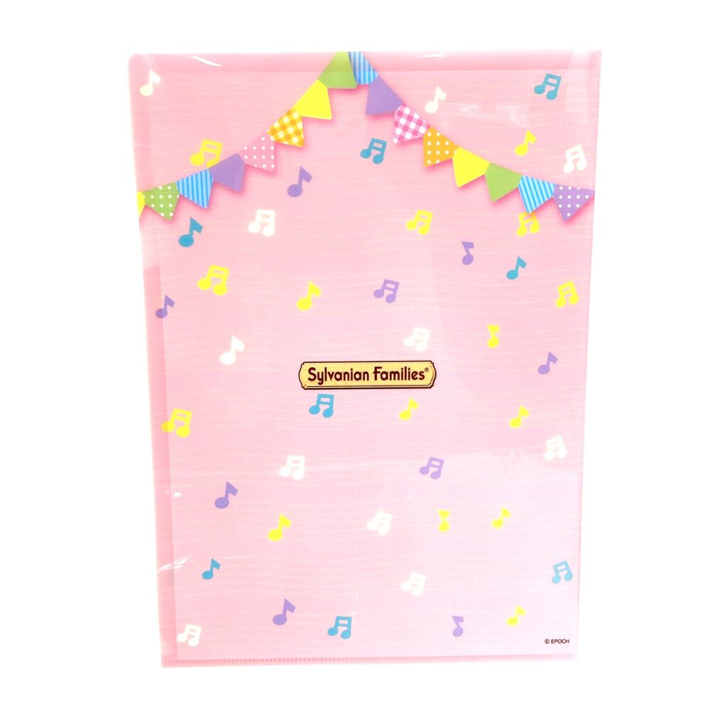 A4 Clear Folder Recital Sylvanian Families Calico Critters