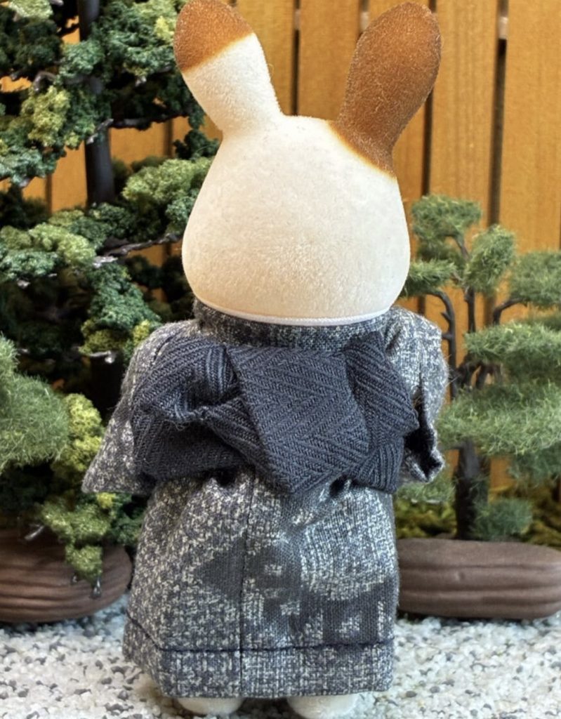 Gray Kimono for Big Brother Handmade