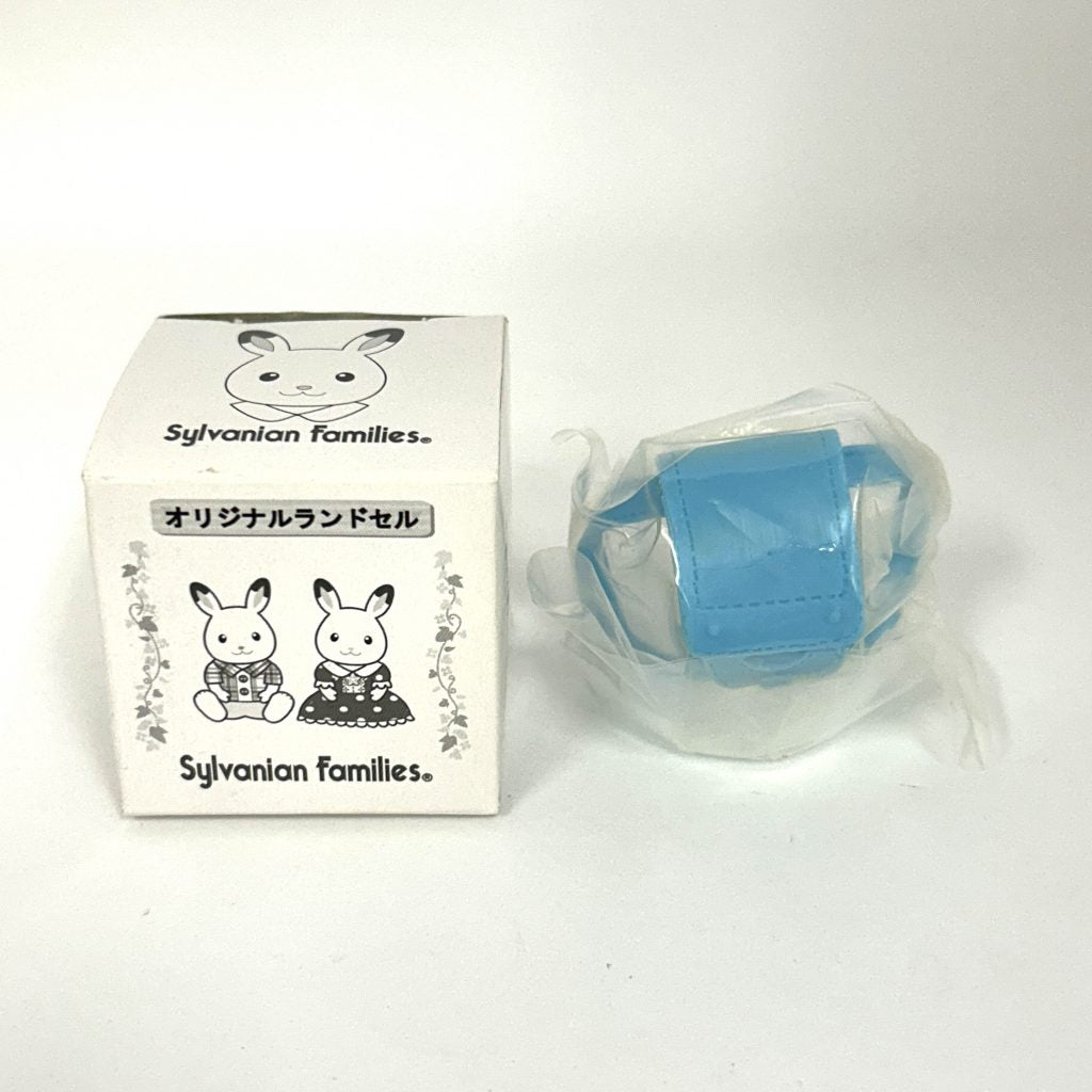 Original Blue School Bag Calico Clitters Sylvanian Families Calico Critters
