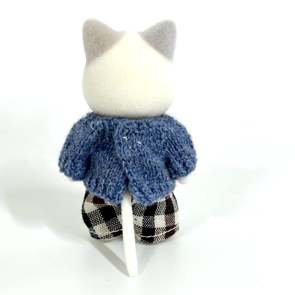 Cat Day Sweater Set Tortoiseshell Cat Handmade