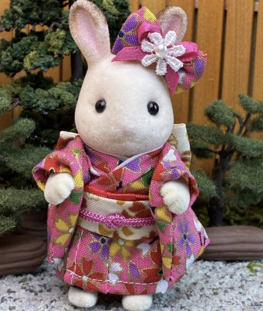 Handmade Pink Kimono for Big Sister Handmade