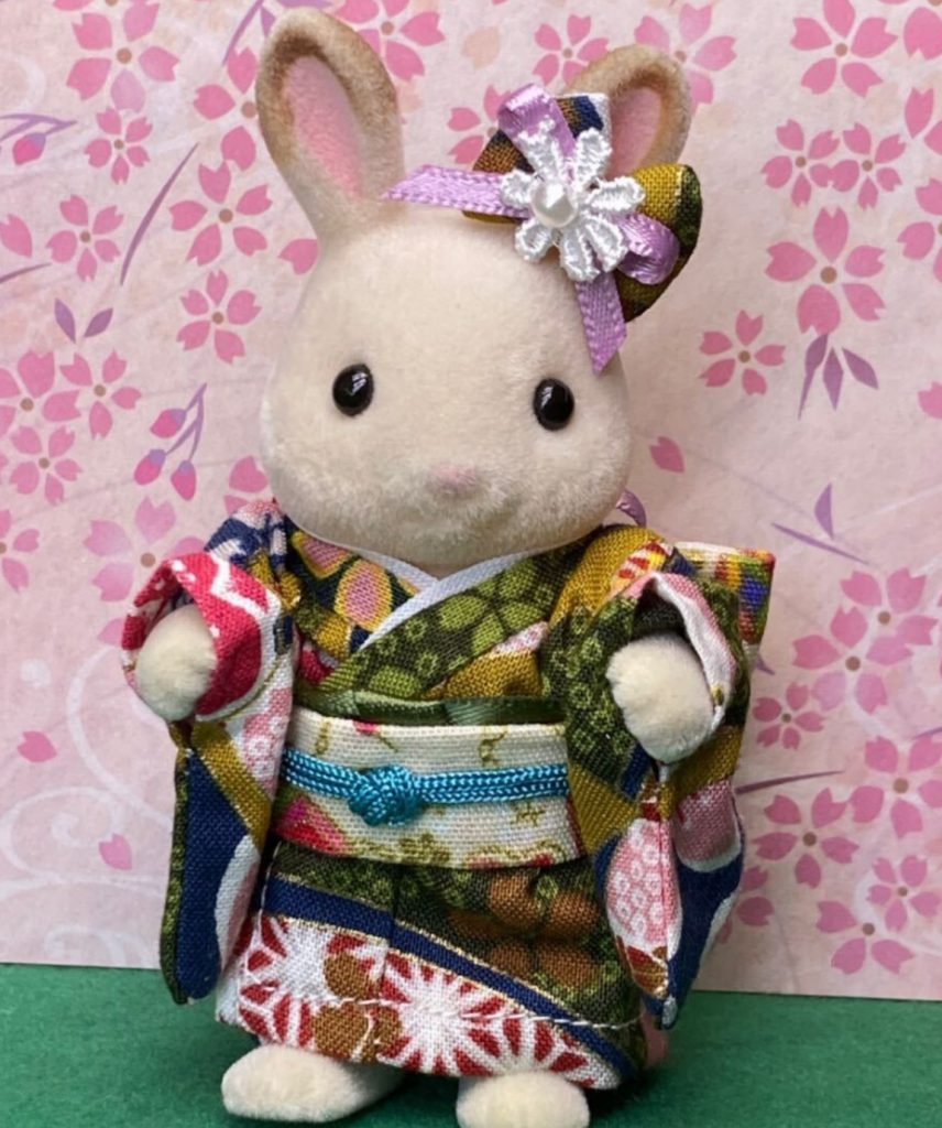 HANDMADE LARGE SAKURA KIMONO FOR MOTHER Does not apply