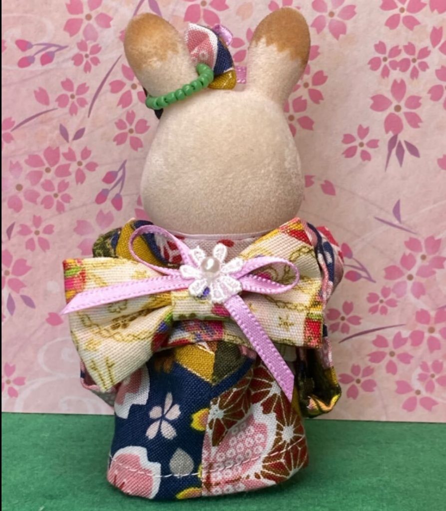 HANDMADE LARGE SAKURA KIMONO FOR MOTHER Does not apply