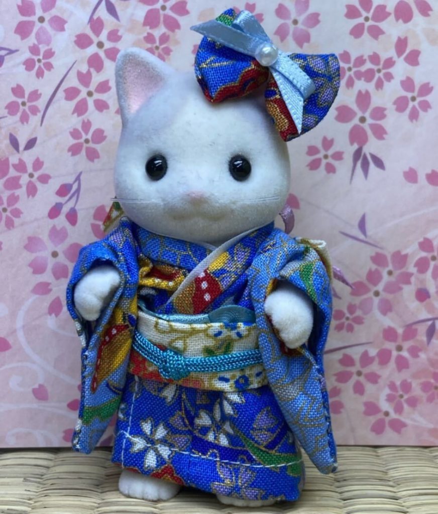 HANDMADE BLUE KIMONO FOR MOTHER Does not apply