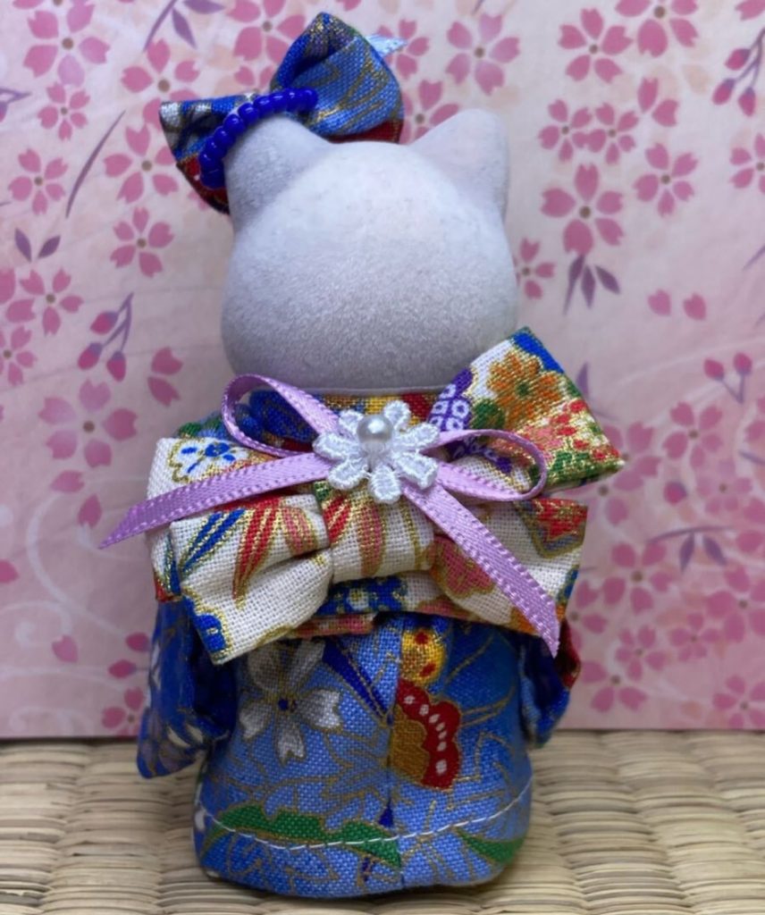 HANDMADE BLUE KIMONO FOR MOTHER Does not apply